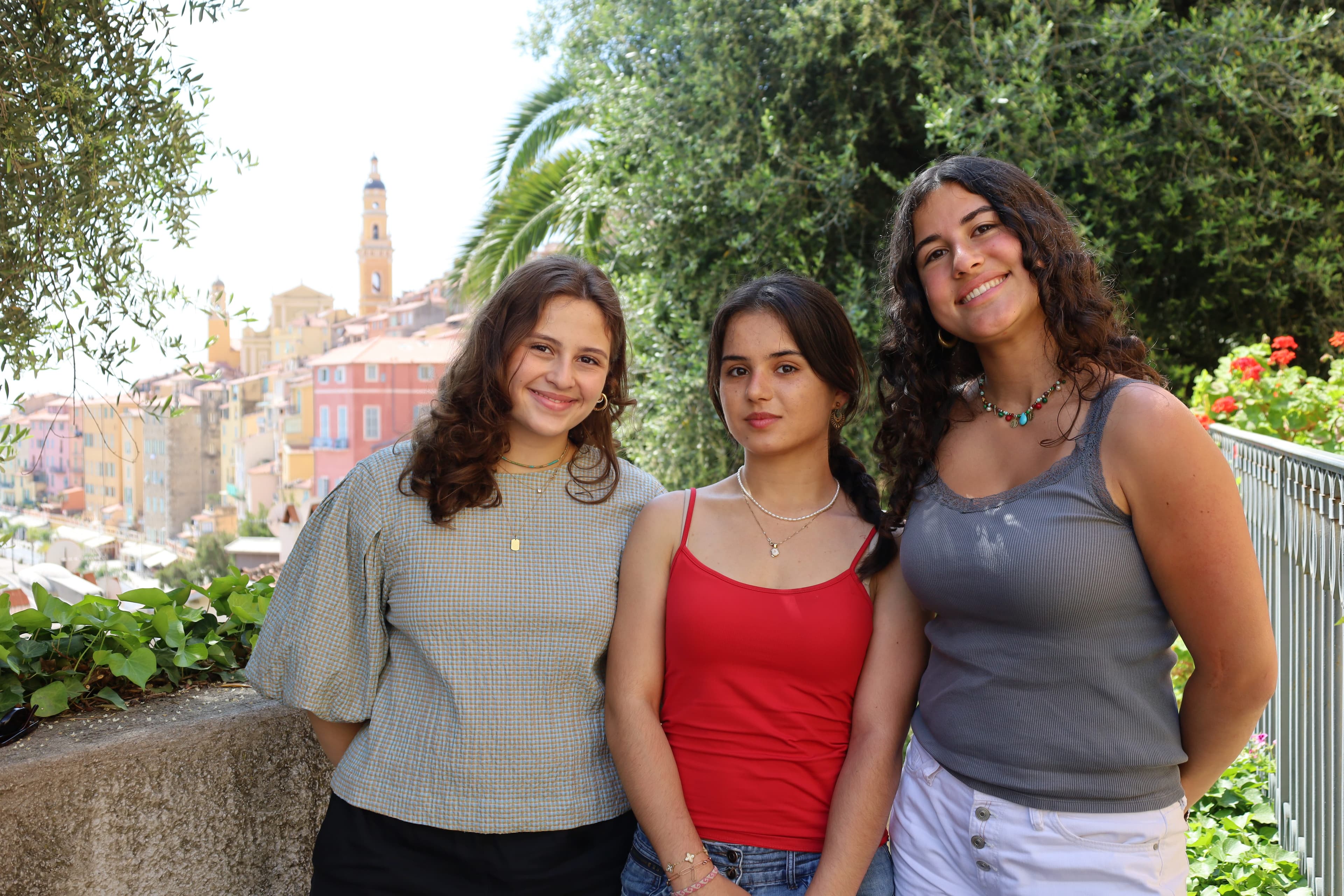 Malak, Juliette, Ibtissem and Hevin